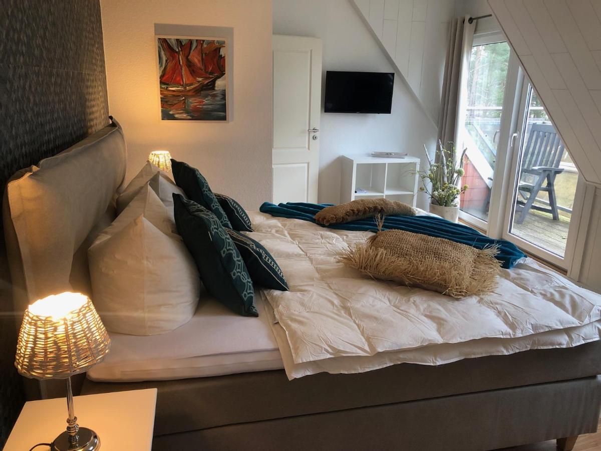 Romantisches Ferienhaus Boddenblick Mit Sauna Pruchten Extérieur photo