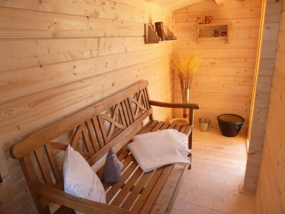 Romantisches Ferienhaus Boddenblick Mit Sauna Pruchten Extérieur photo